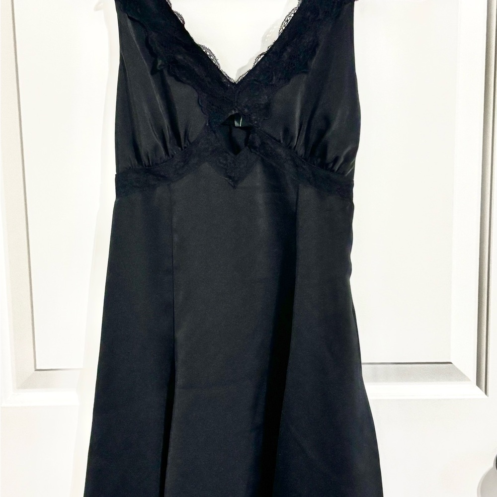 Wild Fable Black Lace Chemise